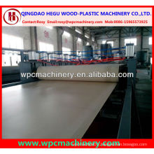 crust foam high strength pp/pe/pvc wpc board machine